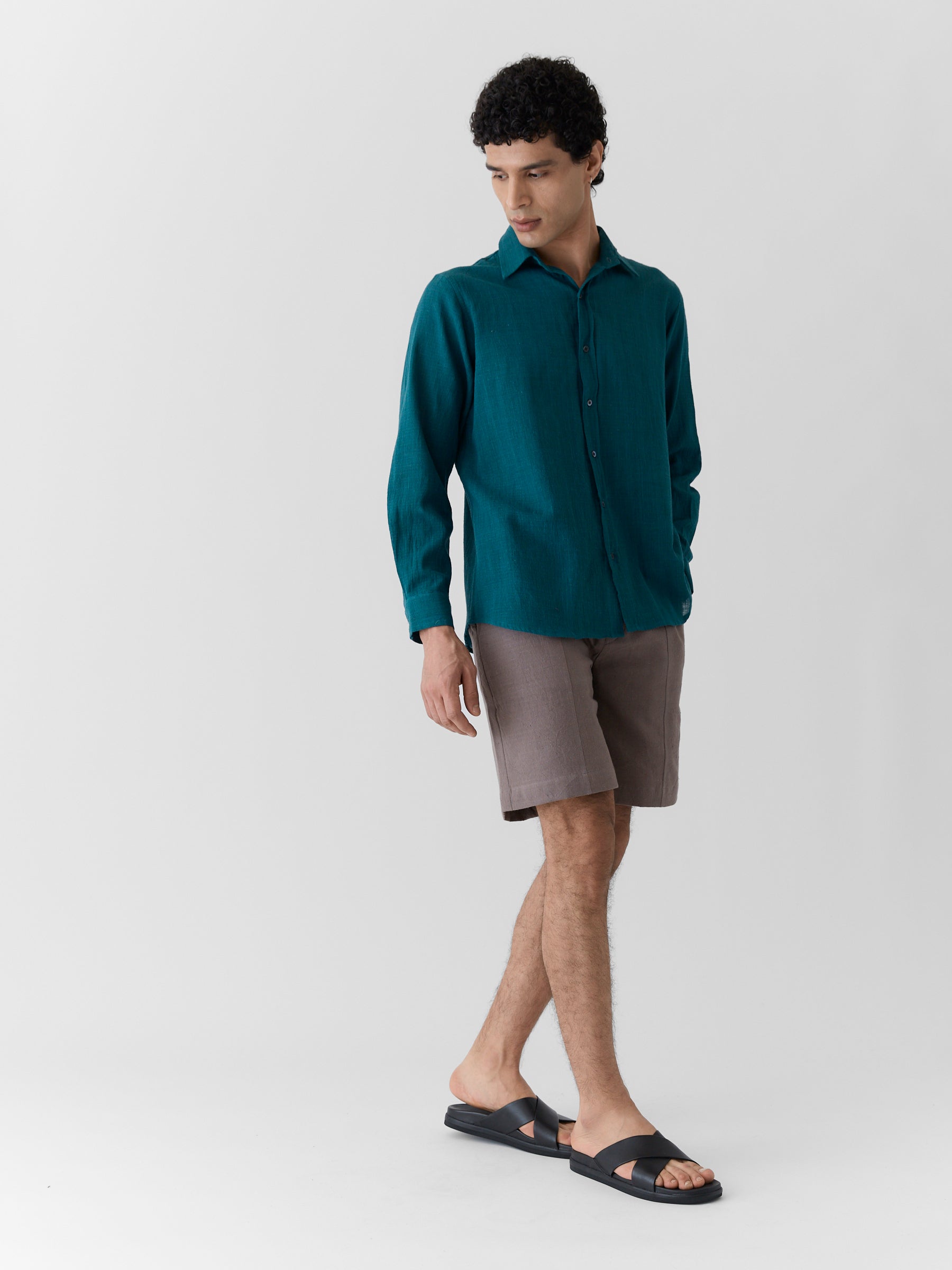 Men's Shorts- Grayish Brown