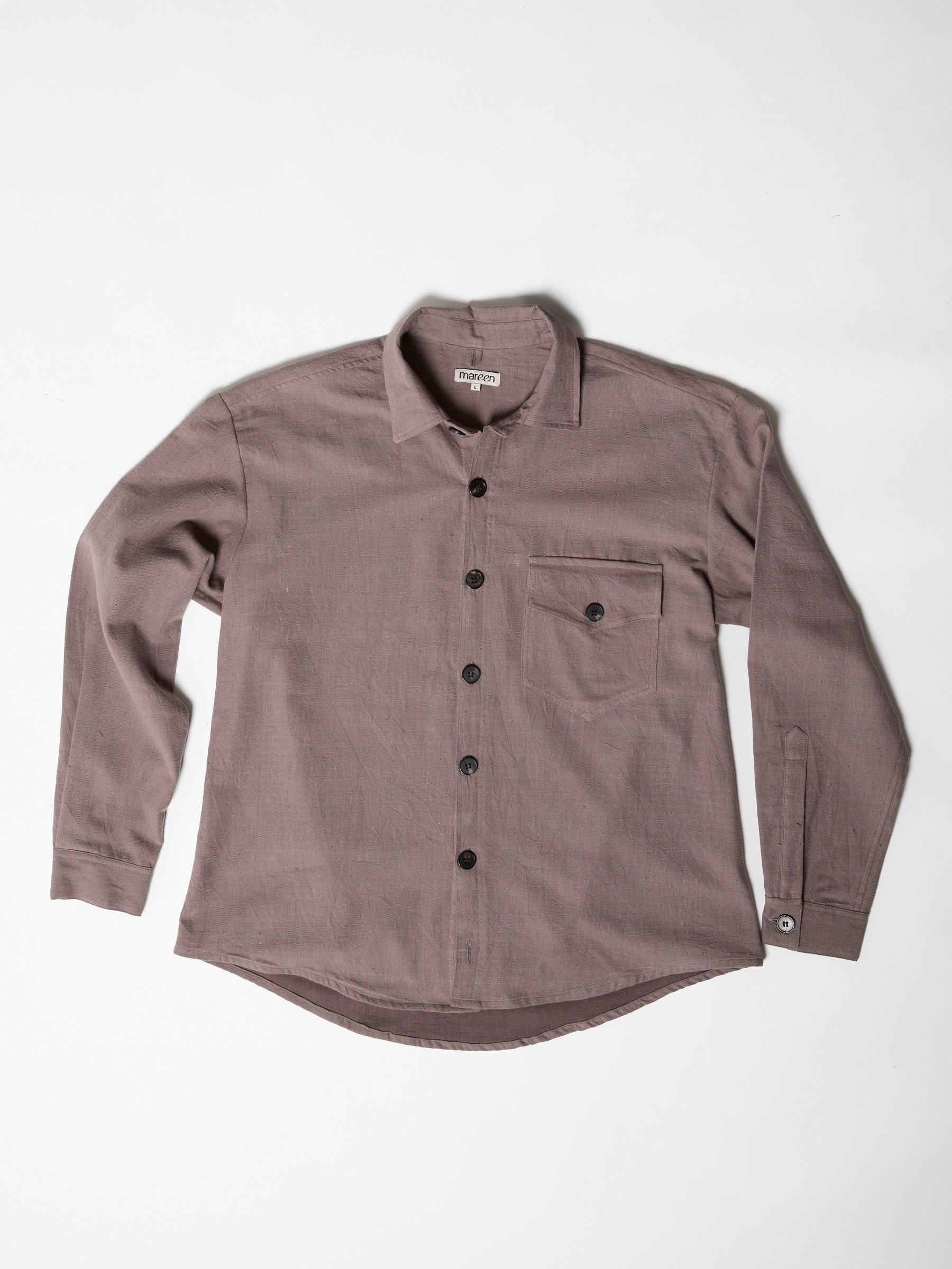 Men's Mono Pocket Jacket- Grayish Brown