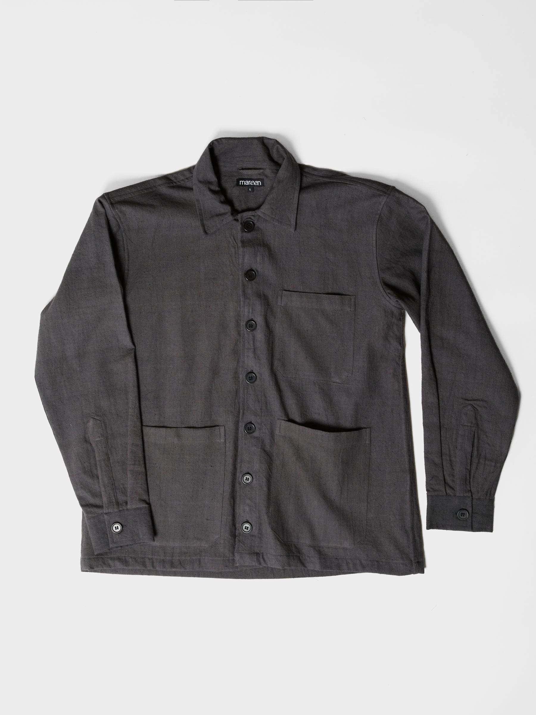 Men's Triple Pocket Jacket- Graphite Gray