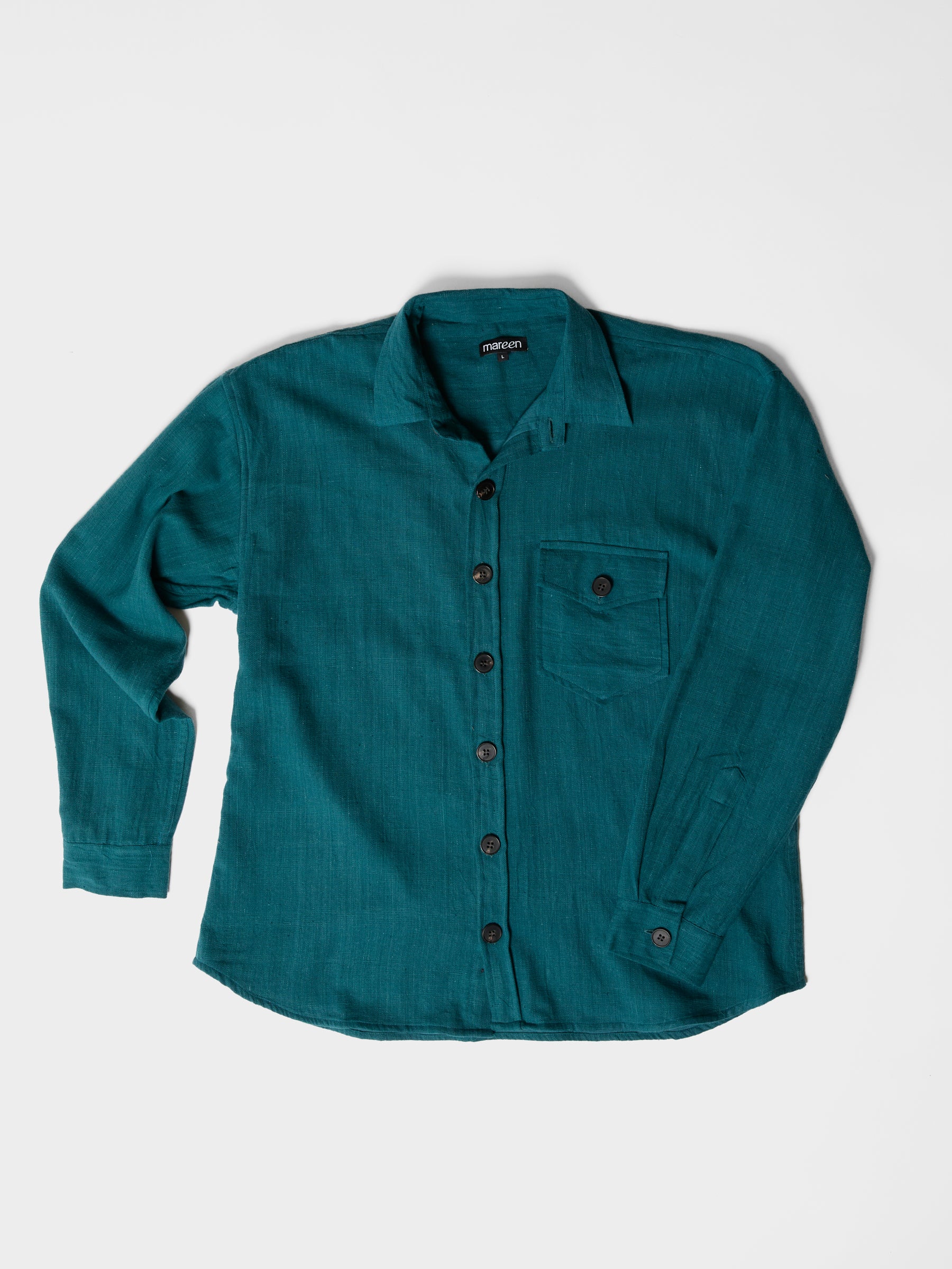 Men's Mono Pocket Jacket- Teal Green