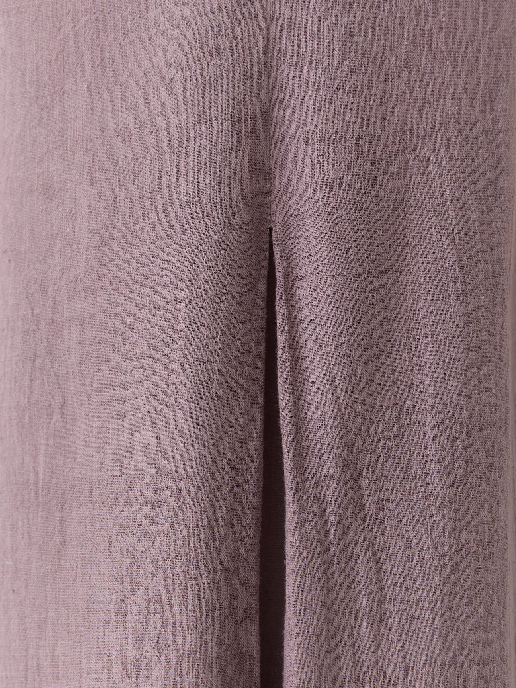 Women's A-Line Maxi Dress- Mauve Purple