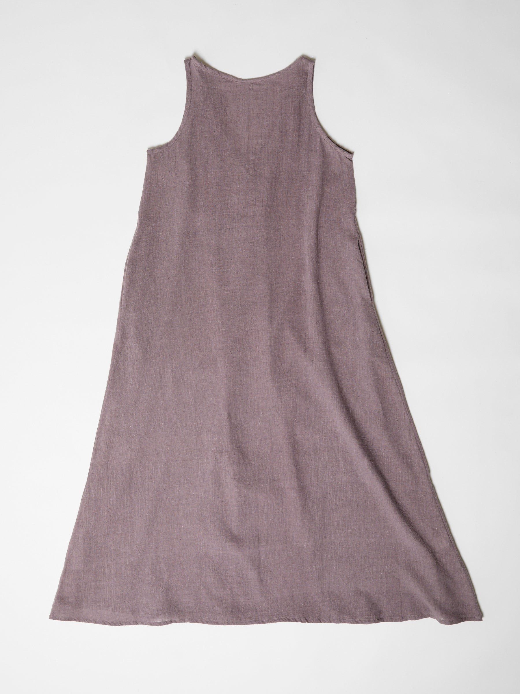 Women's A-Line Maxi Dress- Mauve Purple