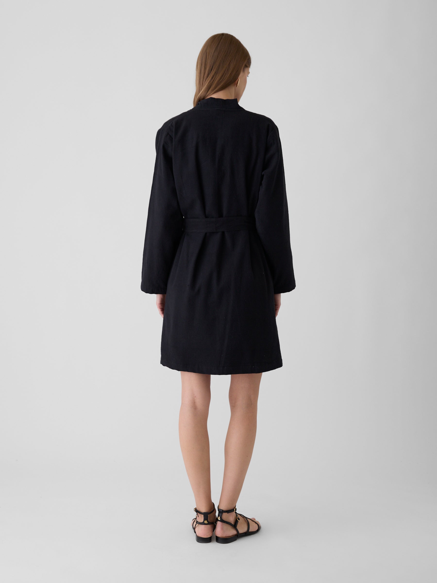 Women's Long Jacket- Black