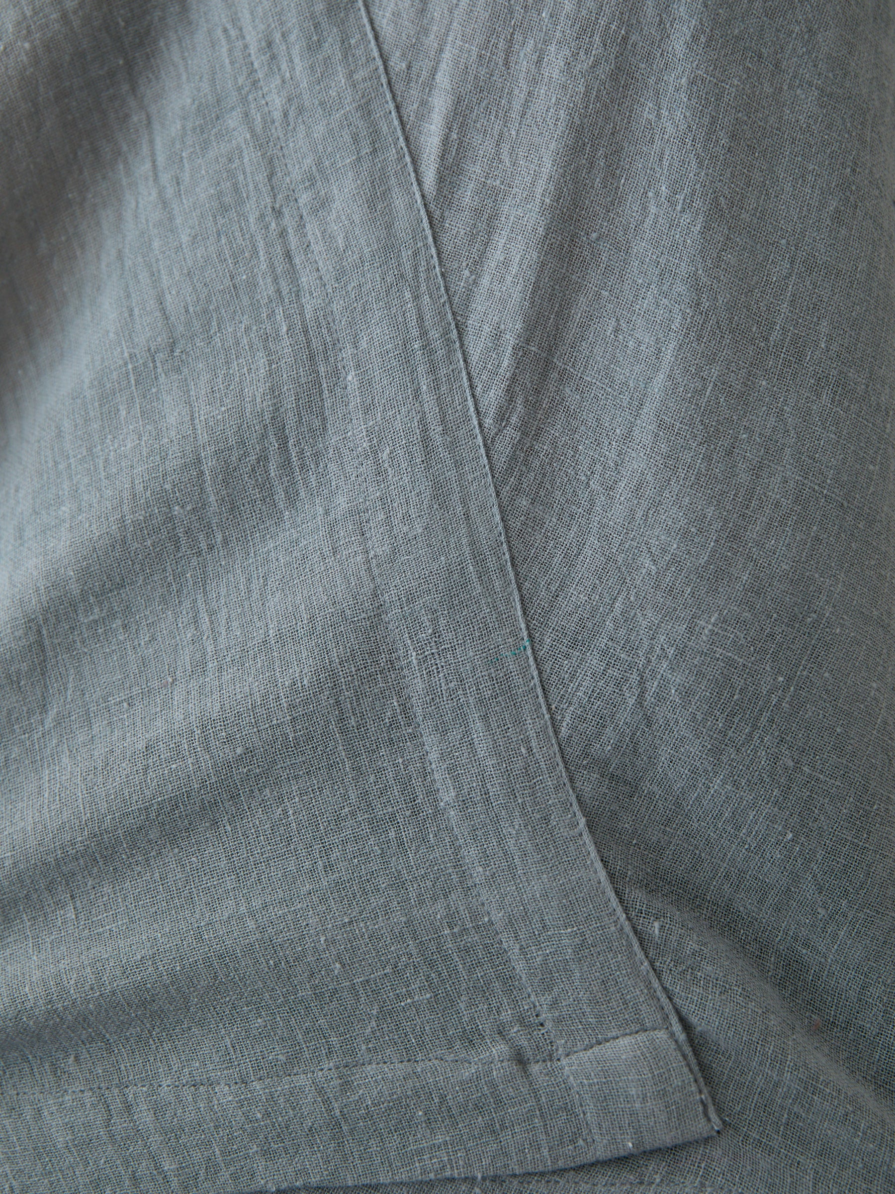 Women's V-Neck Crop Top- Greenish Gray