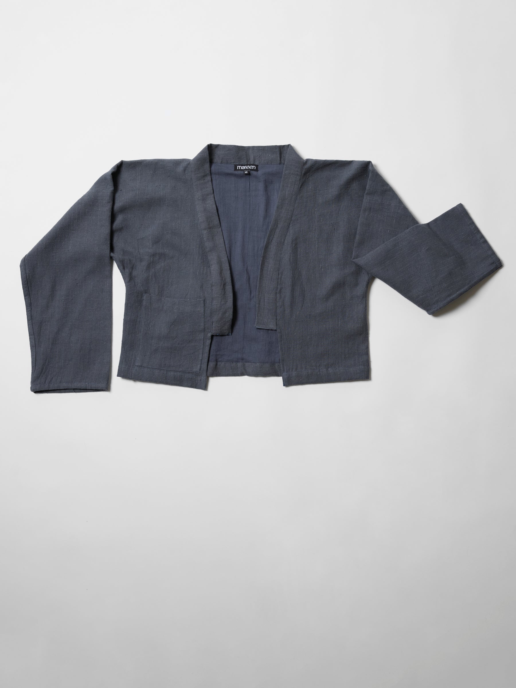 Women's Crop Jacket- Graphite Gray