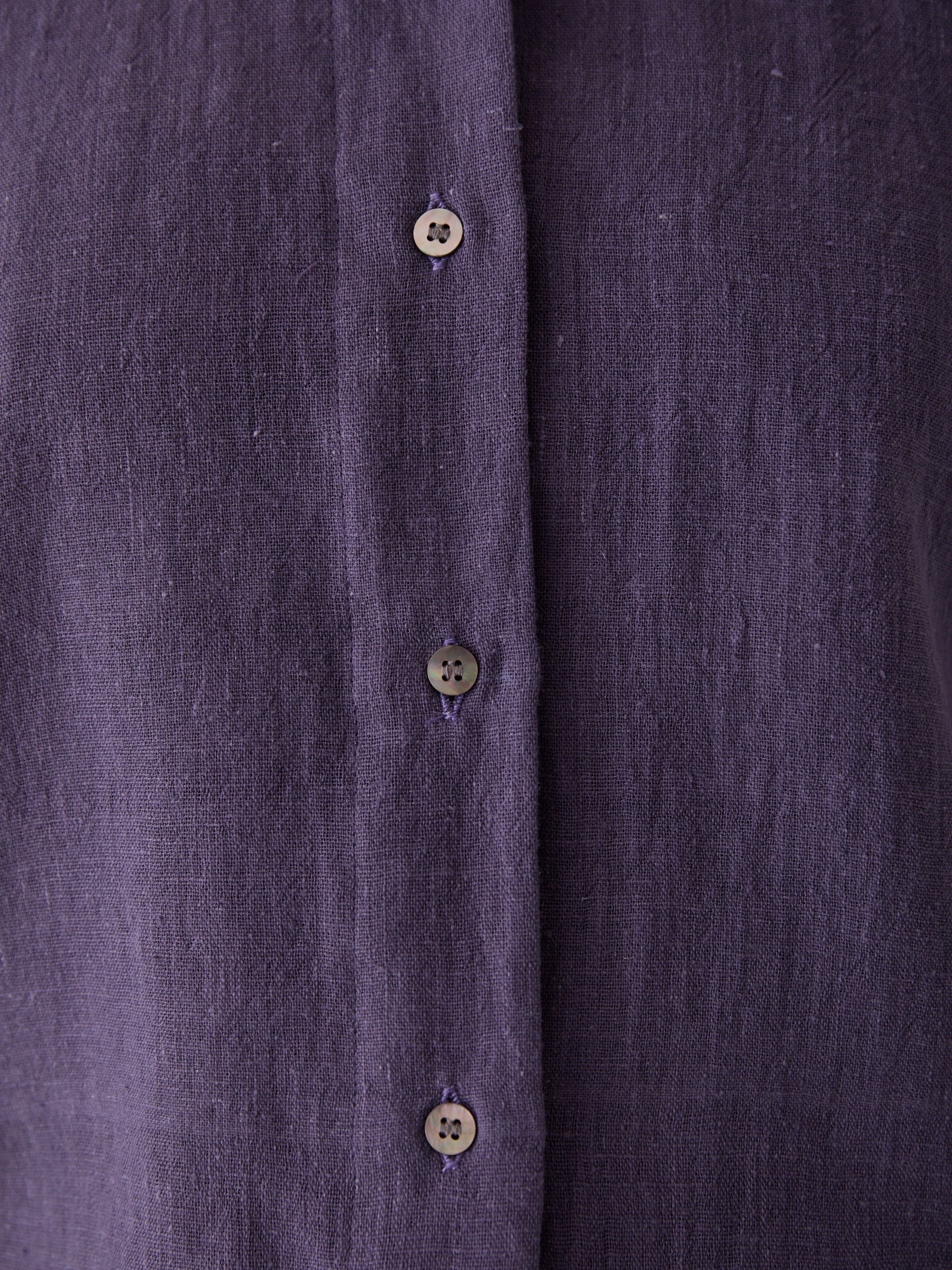 Women's Loose Sleeve Shirt- Plum Purple