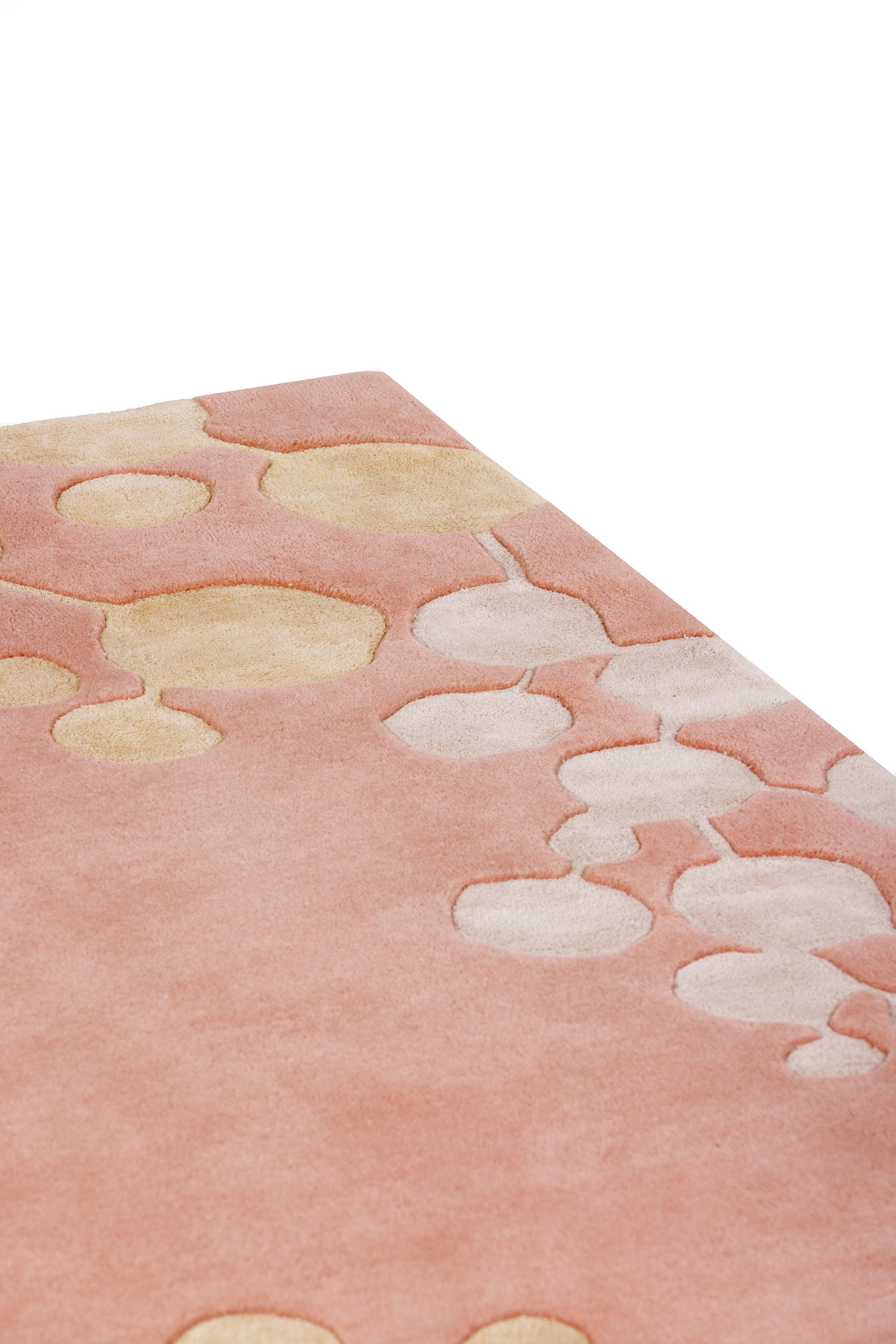 Hand-tufted Rug- Pink Berries