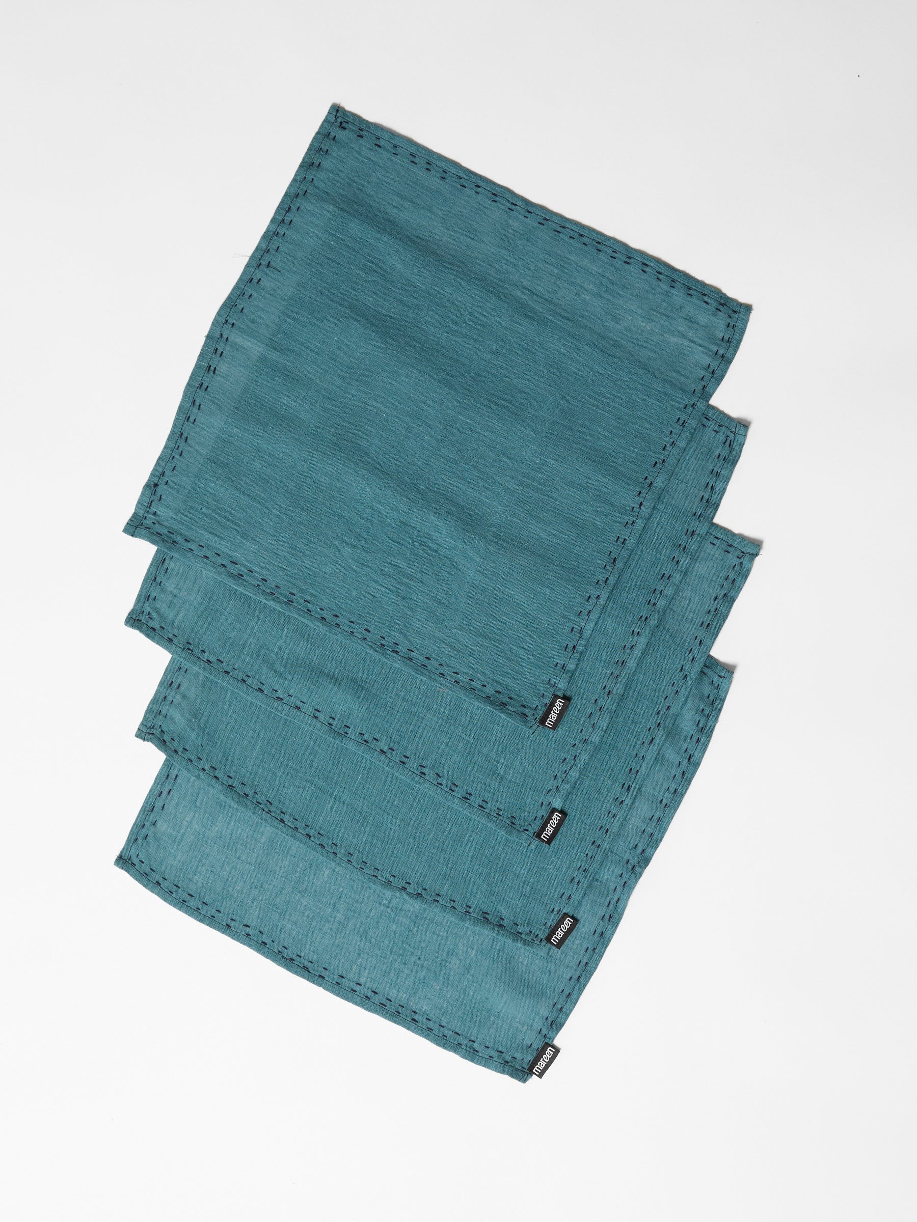 Napkins- Dark Cyan Blue (Set x 4)