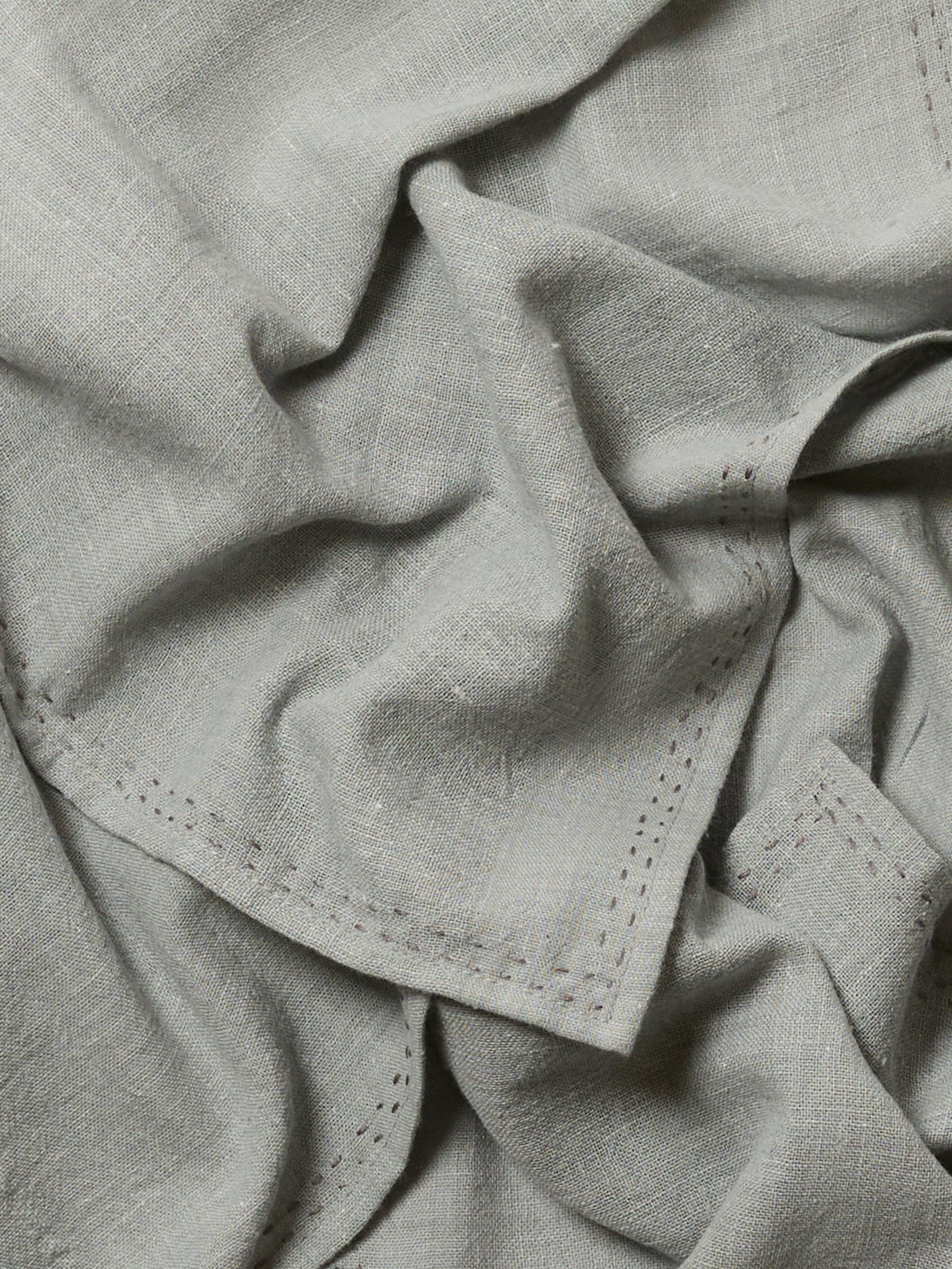 Cloth Napkins NAPKINGRAYISHGREEN2