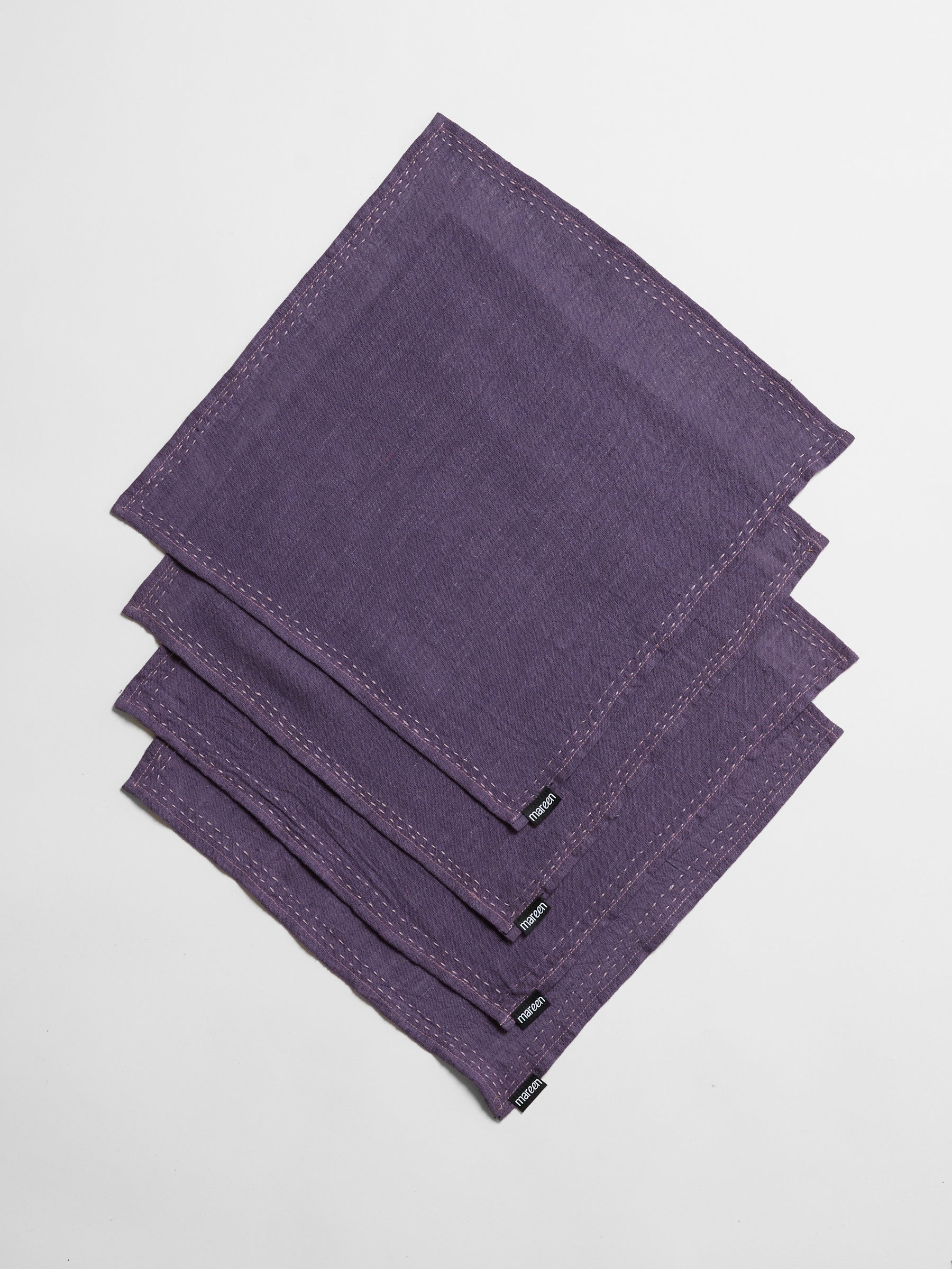 Napkins- Plum Purple (Set x 4)