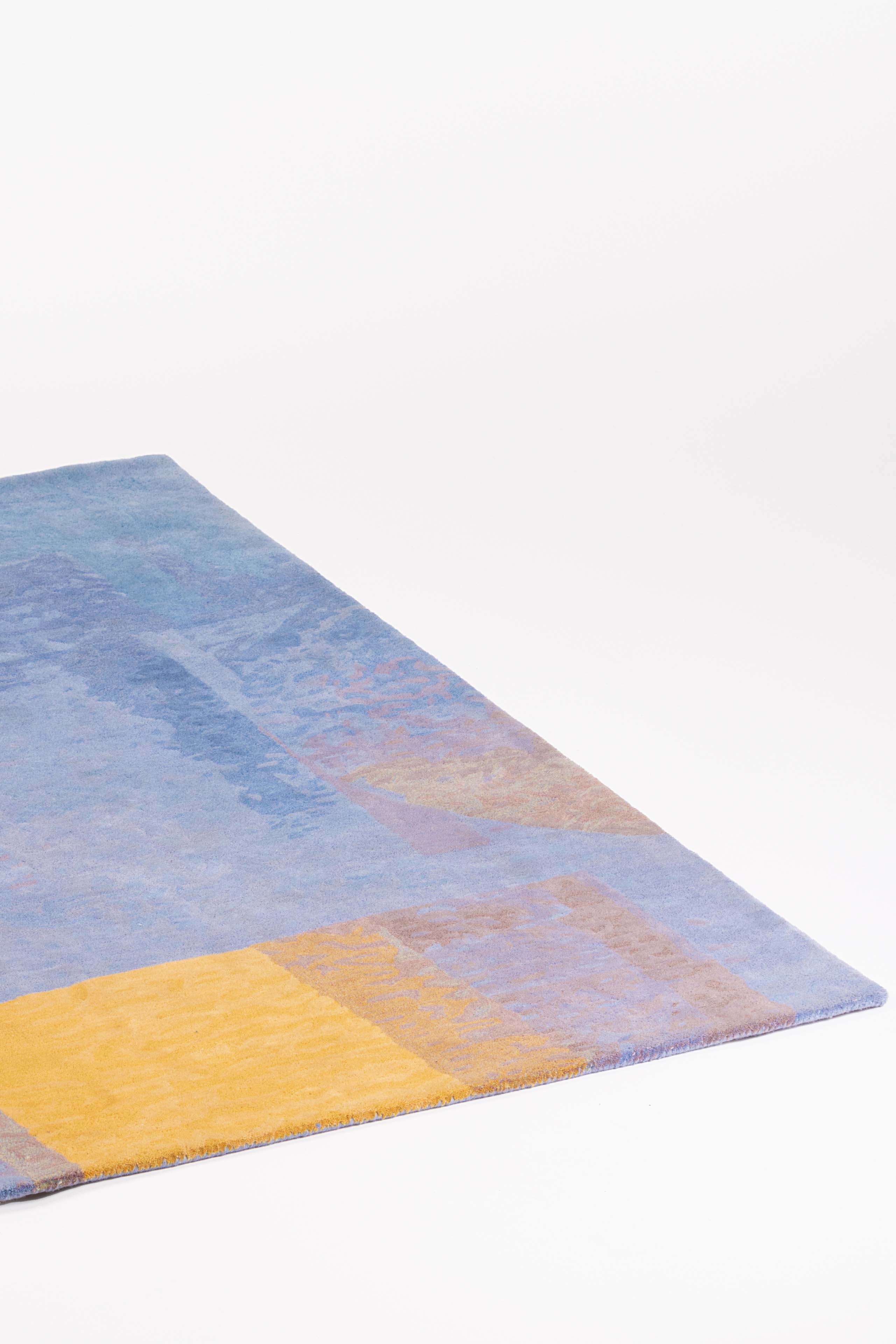Hand-tufted Rug- Blue Hour Rhapsody
