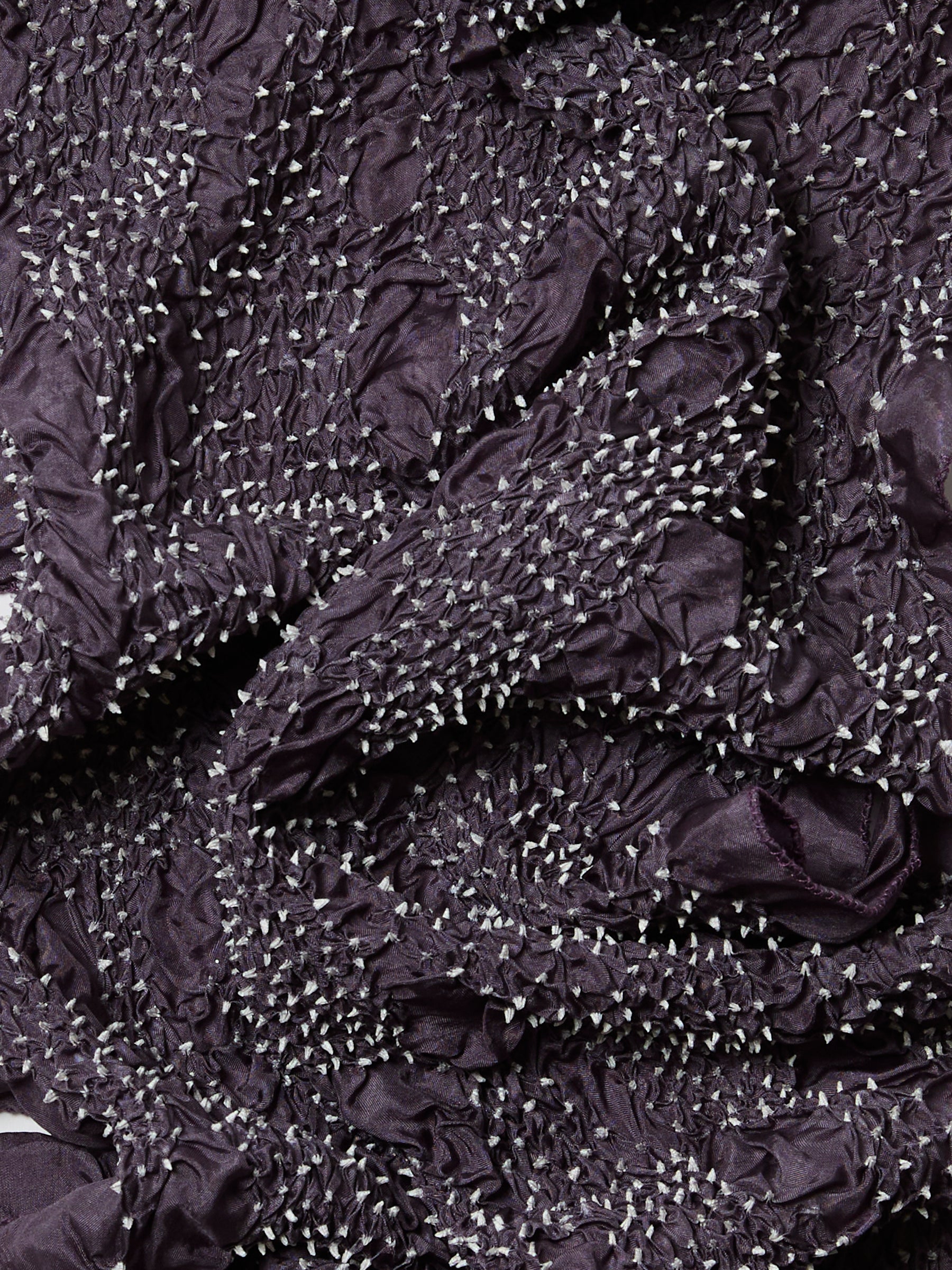 Tie-Dye Silk Scarf- Twilight Purple