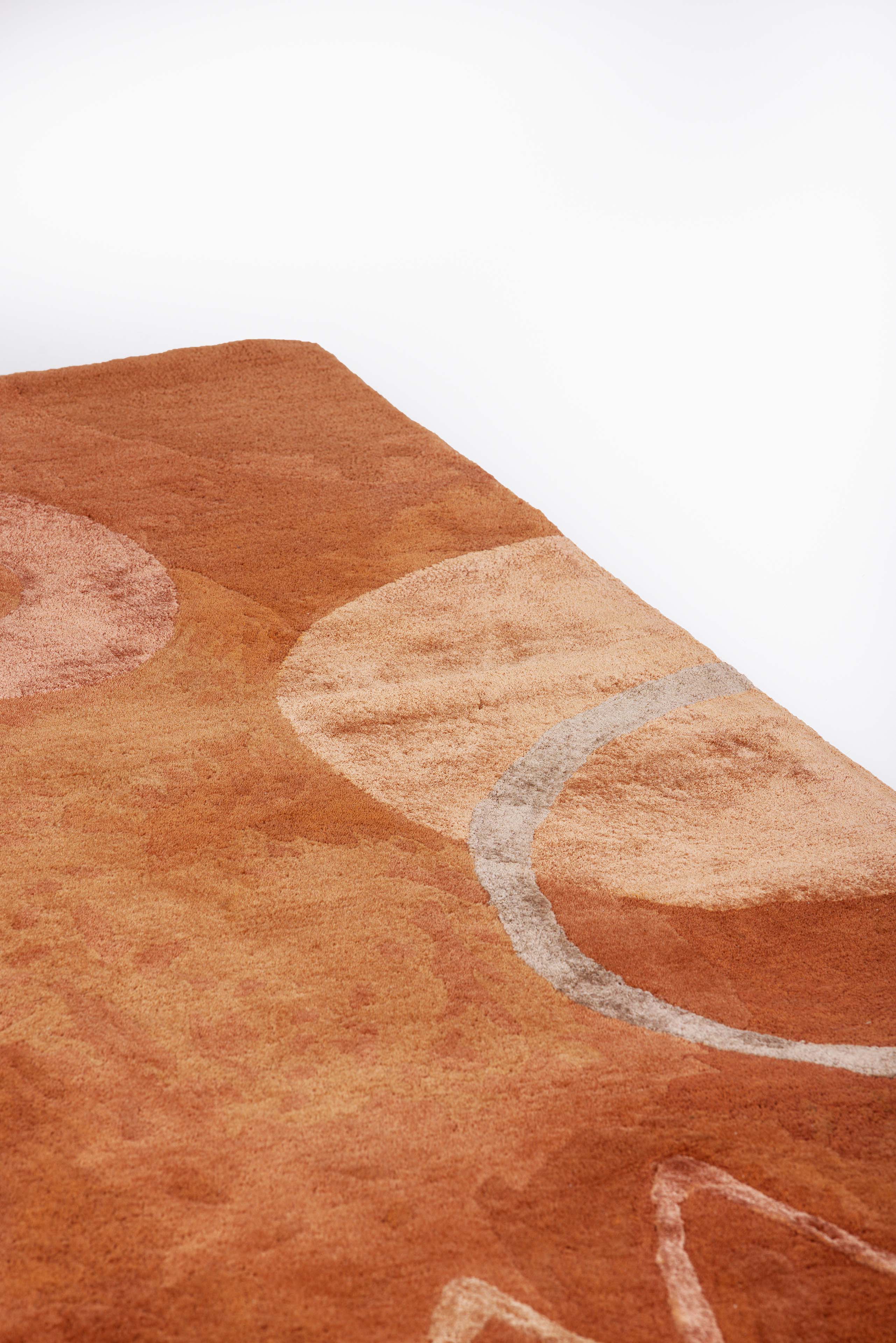 Hand-tufted Rug- Amber Flow