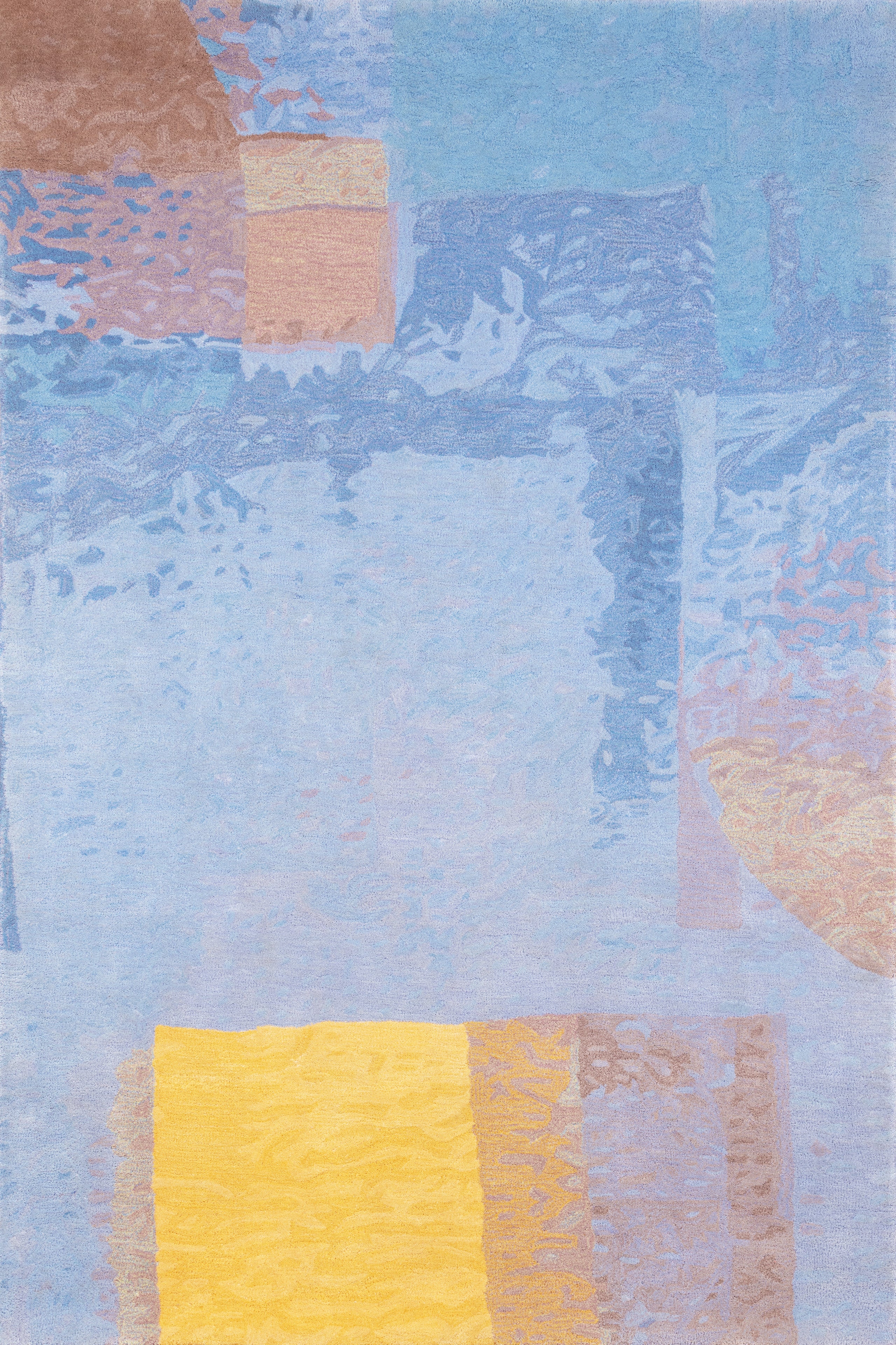 Hand-tufted Rug- Blue Hour Rhapsody
