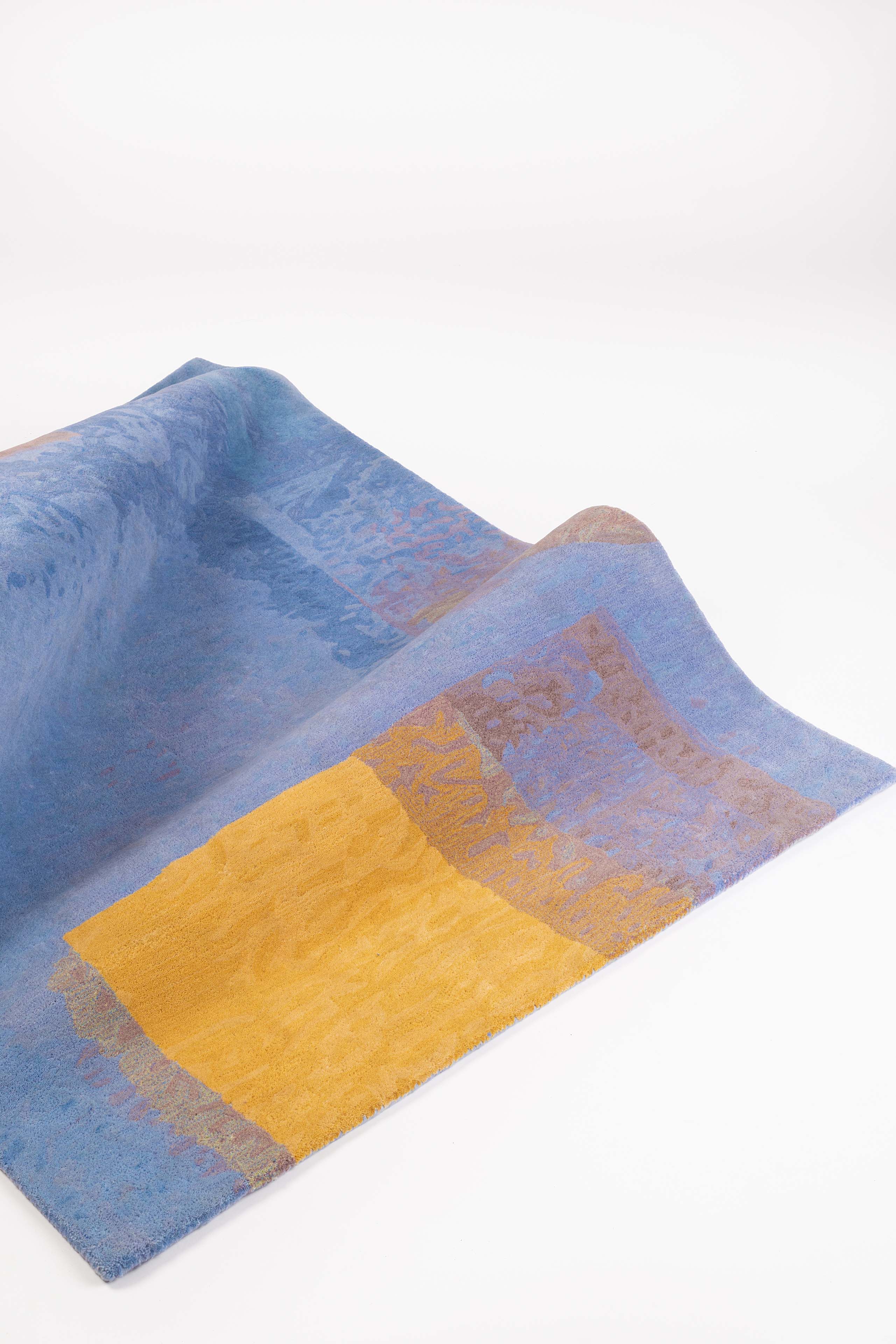 Hand-tufted Rug- Blue Hour Rhapsody