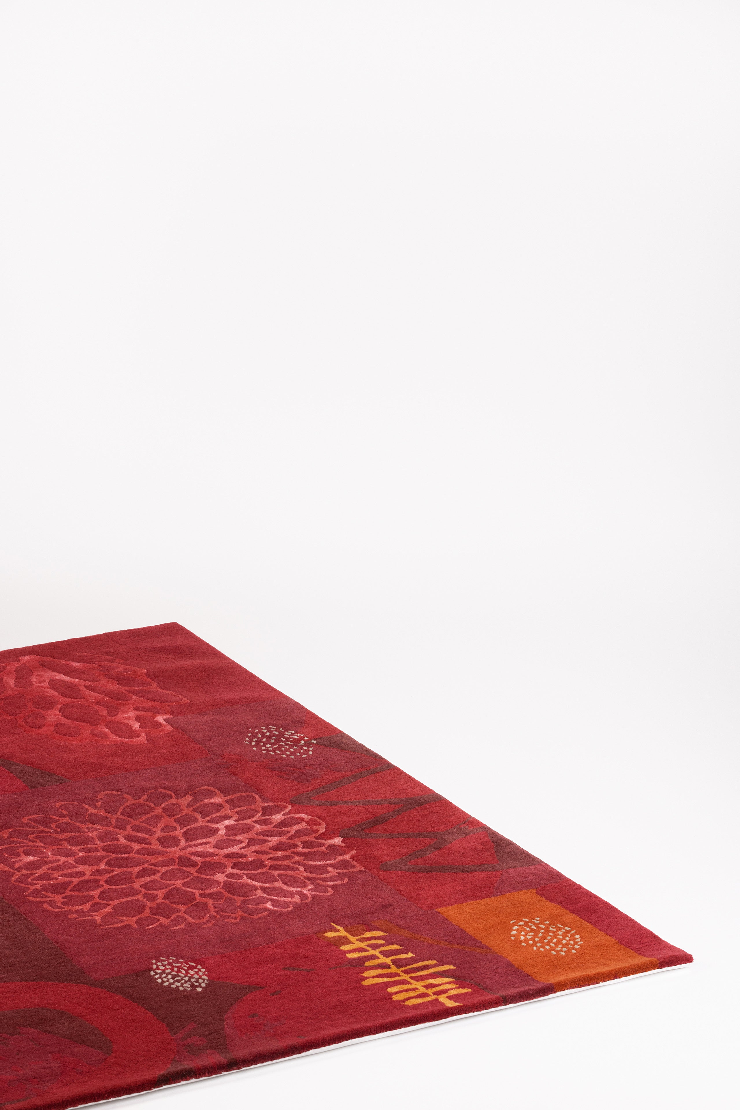 Hand-tufted Rug- Chilli Silk Road