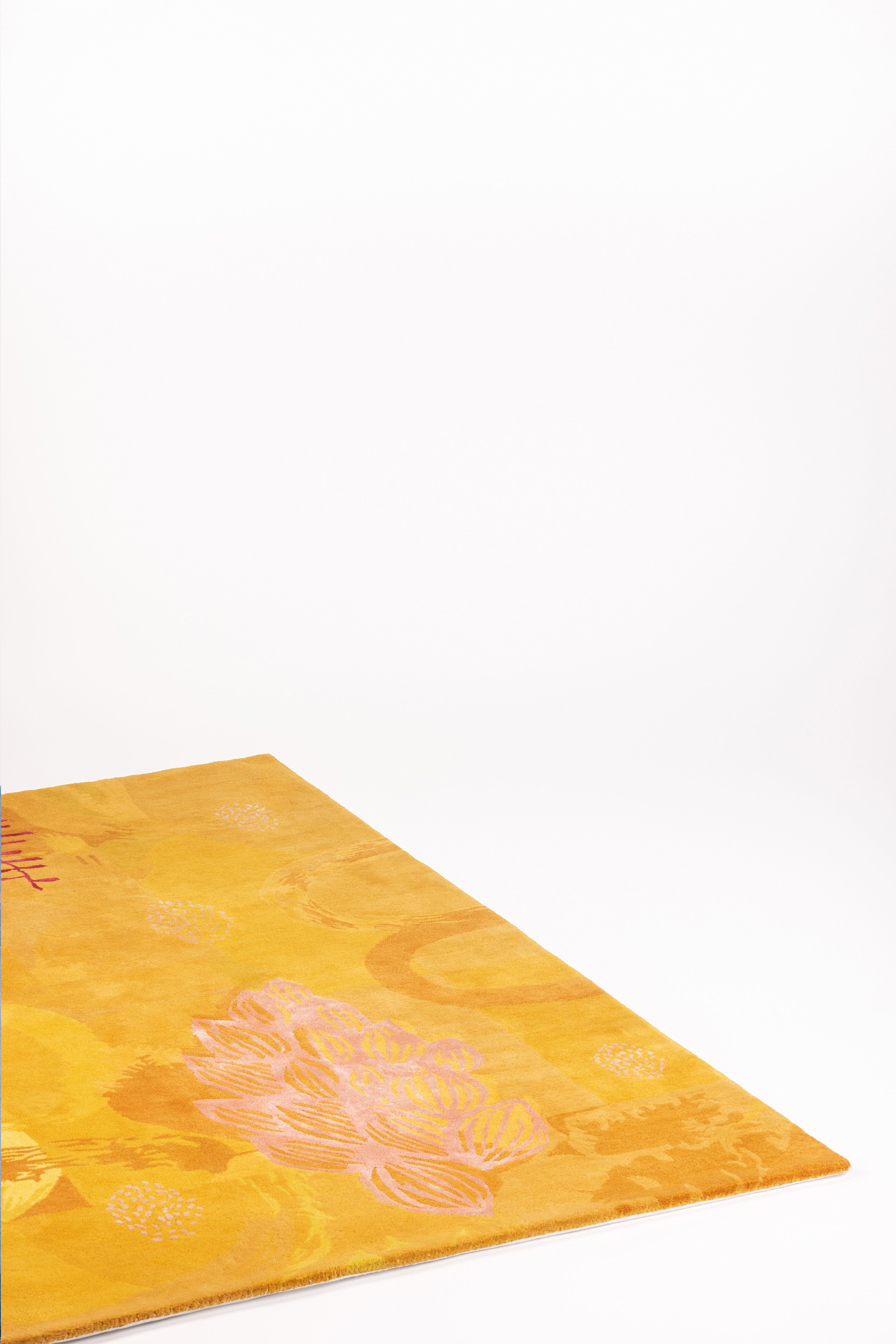 Hand-tufted Rug- Saffron Silk Road